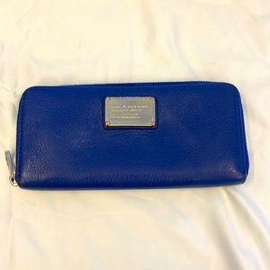 Marc By Marc Jacob’s, Full Size, Blue, Leather Wallet